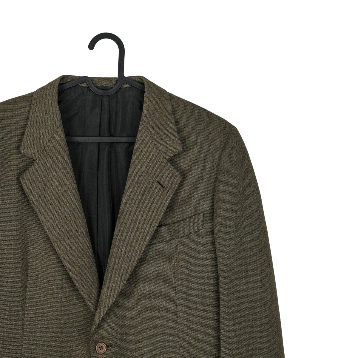 Brioni Roman Style Olive Brown Wool Tailored Blazer Jacket — photo 4