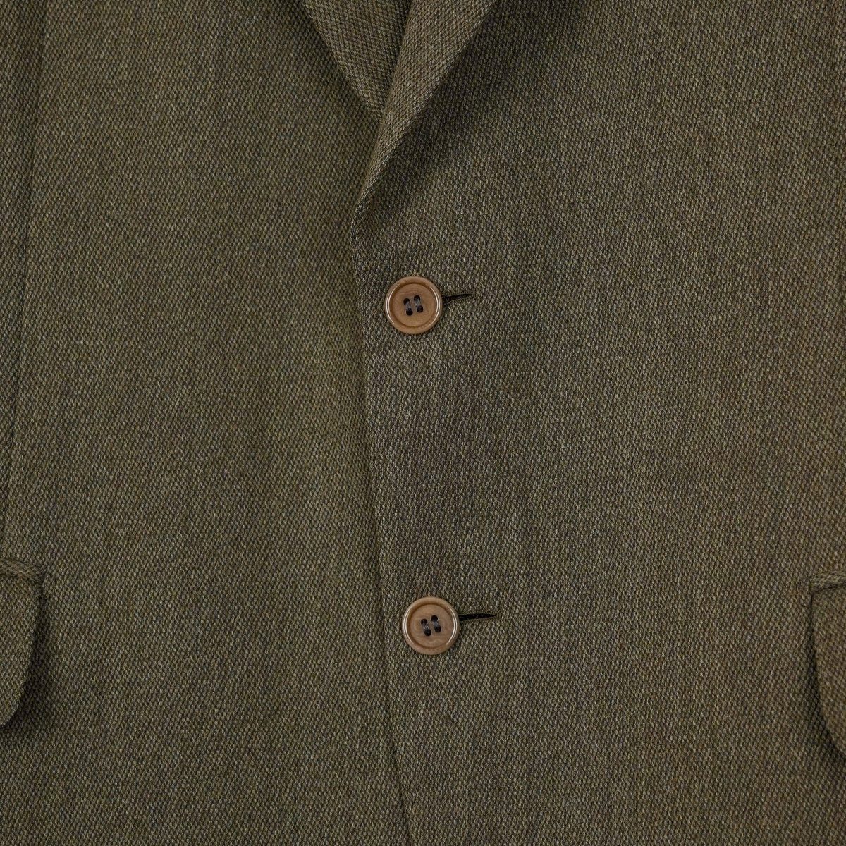 Brioni Roman Style Olive Brown Wool Tailored Blazer Jacket — photo 5