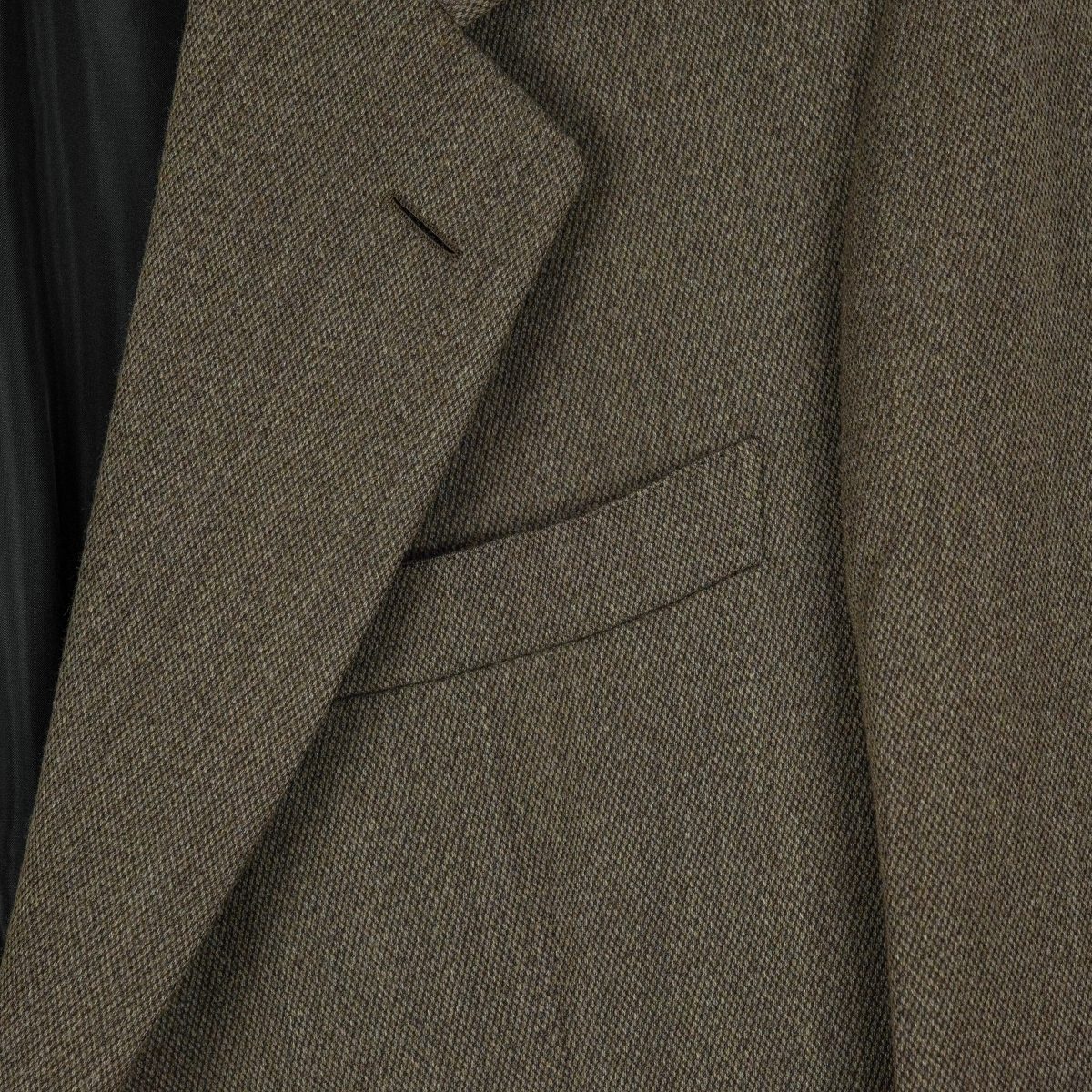 Brioni Roman Style Olive Brown Wool Tailored Blazer Jacket — photo 6