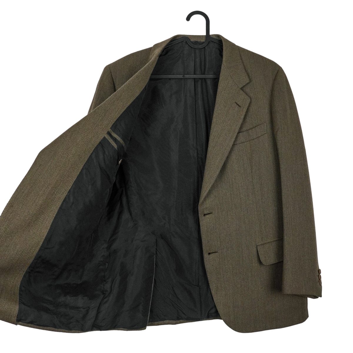 Brioni Roman Style Olive Brown Wool Tailored Blazer Jacket — photo 8