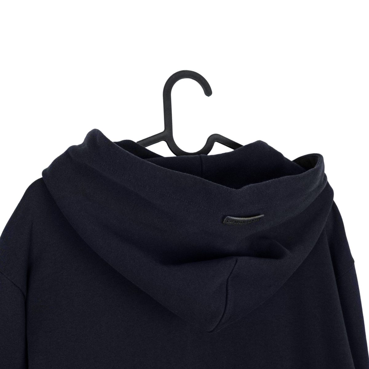 Dolce Gabbana Navy Tab Logo Embroidered Hoodie Sweatshirt — photo 11