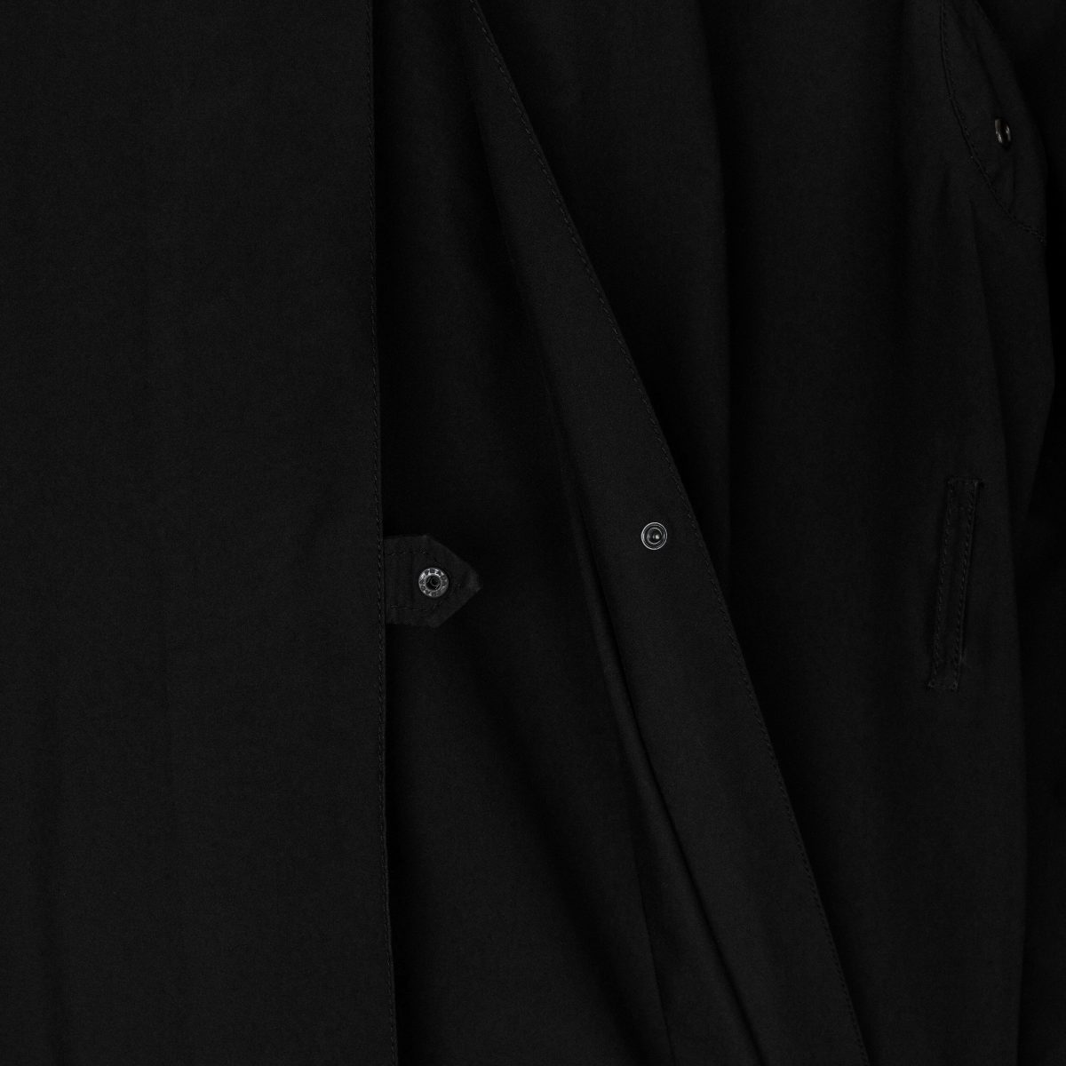 Prada Trench Donna Navy Nylon Gore Tex Womens Coat Jacket — photo 8