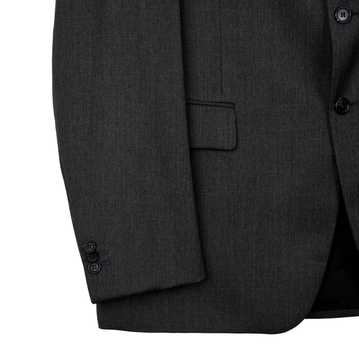 Vintage Prada Milano AW 2006 Gray Virgin Wool Blazer Jacket — photo 9