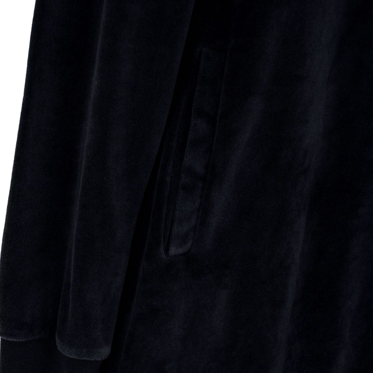 Dolce Gabbana Velour Embroidered Logo Long Hoodie Sweatshirt — photo 8