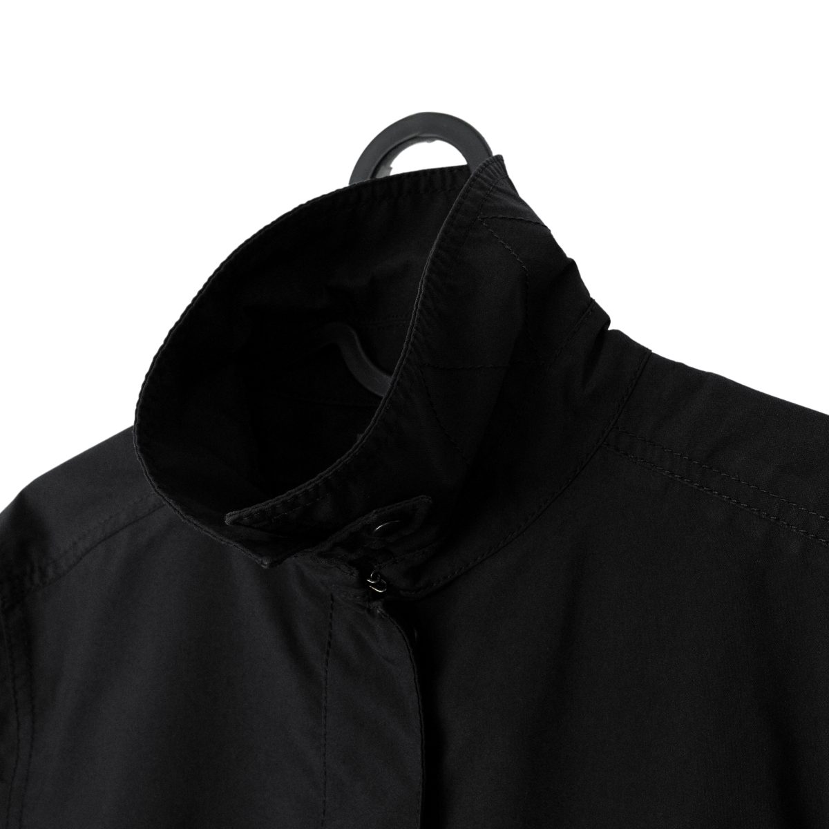 Prada Trench Donna Navy Nylon Gore Tex Womens Coat Jacket — photo 5