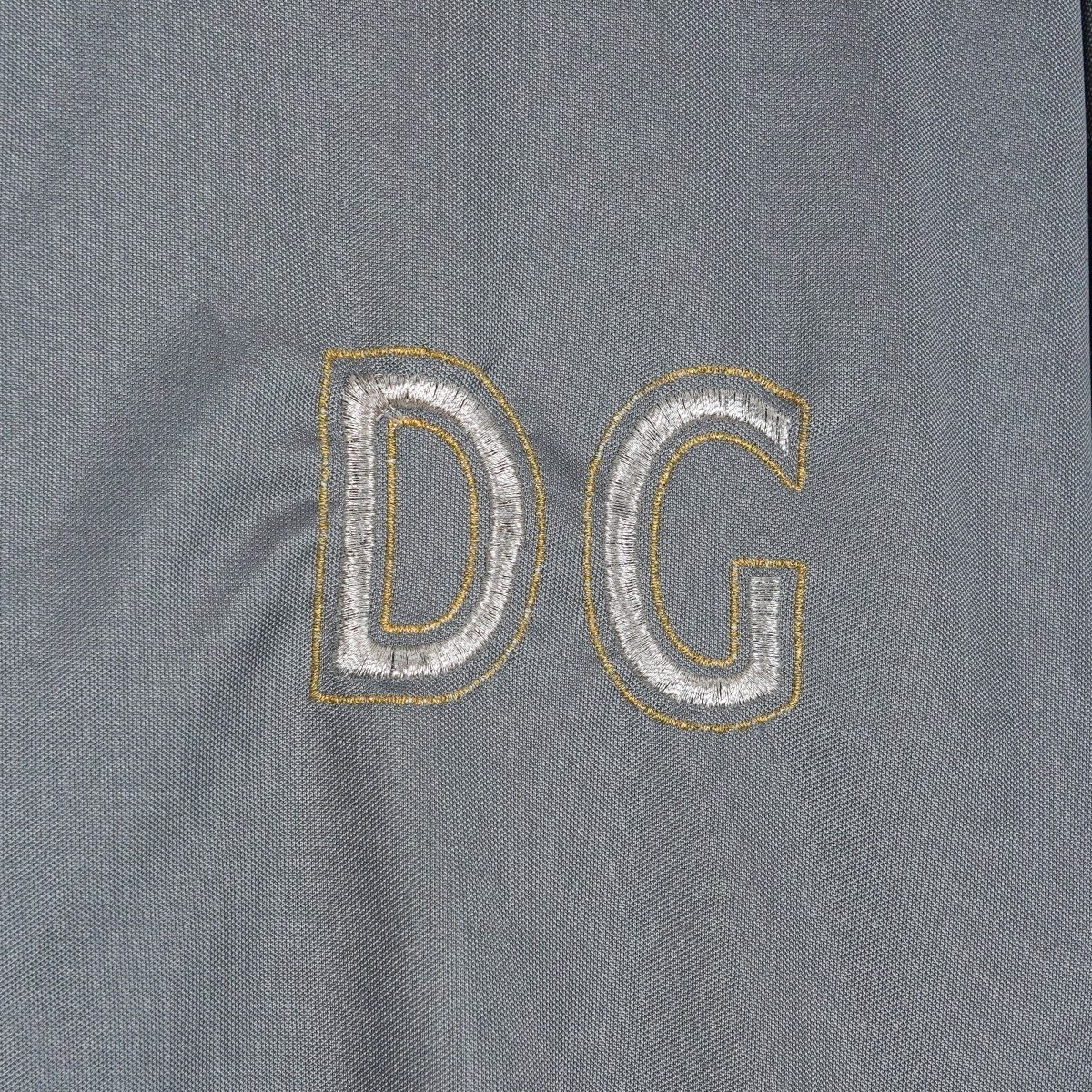 Dolce Gabbana Gray Layered Embroidered Logo Bomber Jacket — photo 5