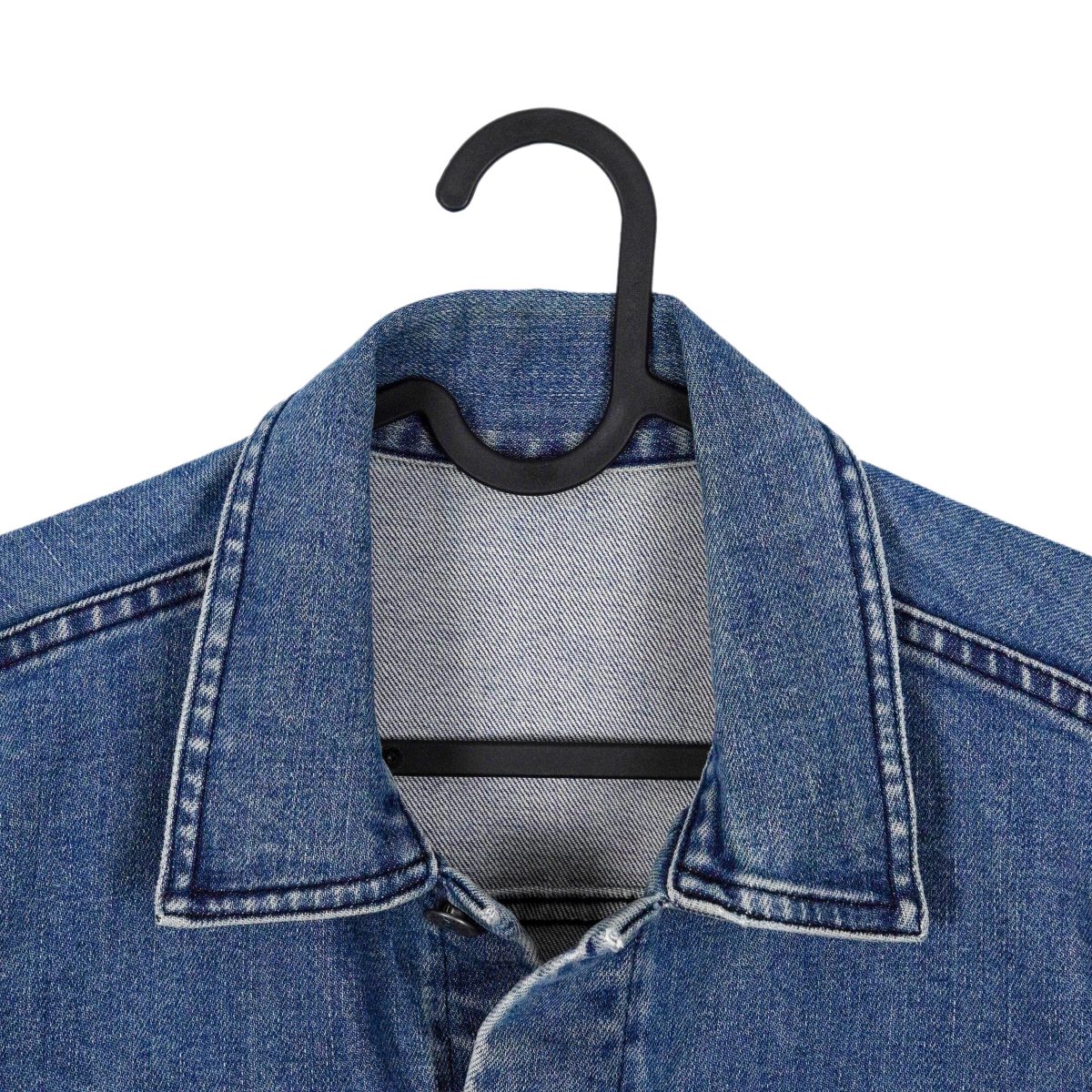 A.P.C. Rue Madame Paris Blue Denim Button Trucker Jacket — photo 4