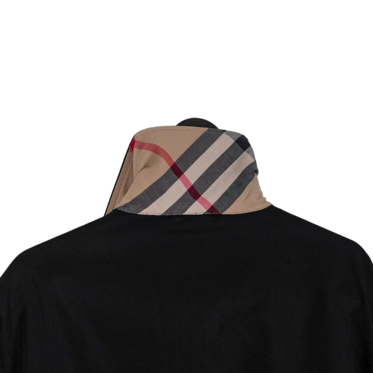 Burberry London Black Nova Check Embroidered Logo Zip Jacket — photo 11