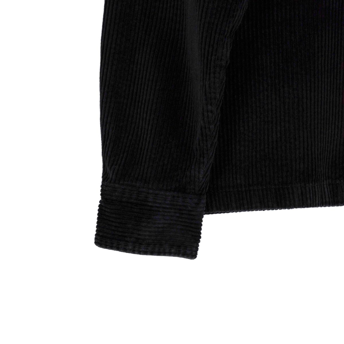 Acne Studios Black Wide Wale Corduroy Overshirt Mens Jacket — photo 6