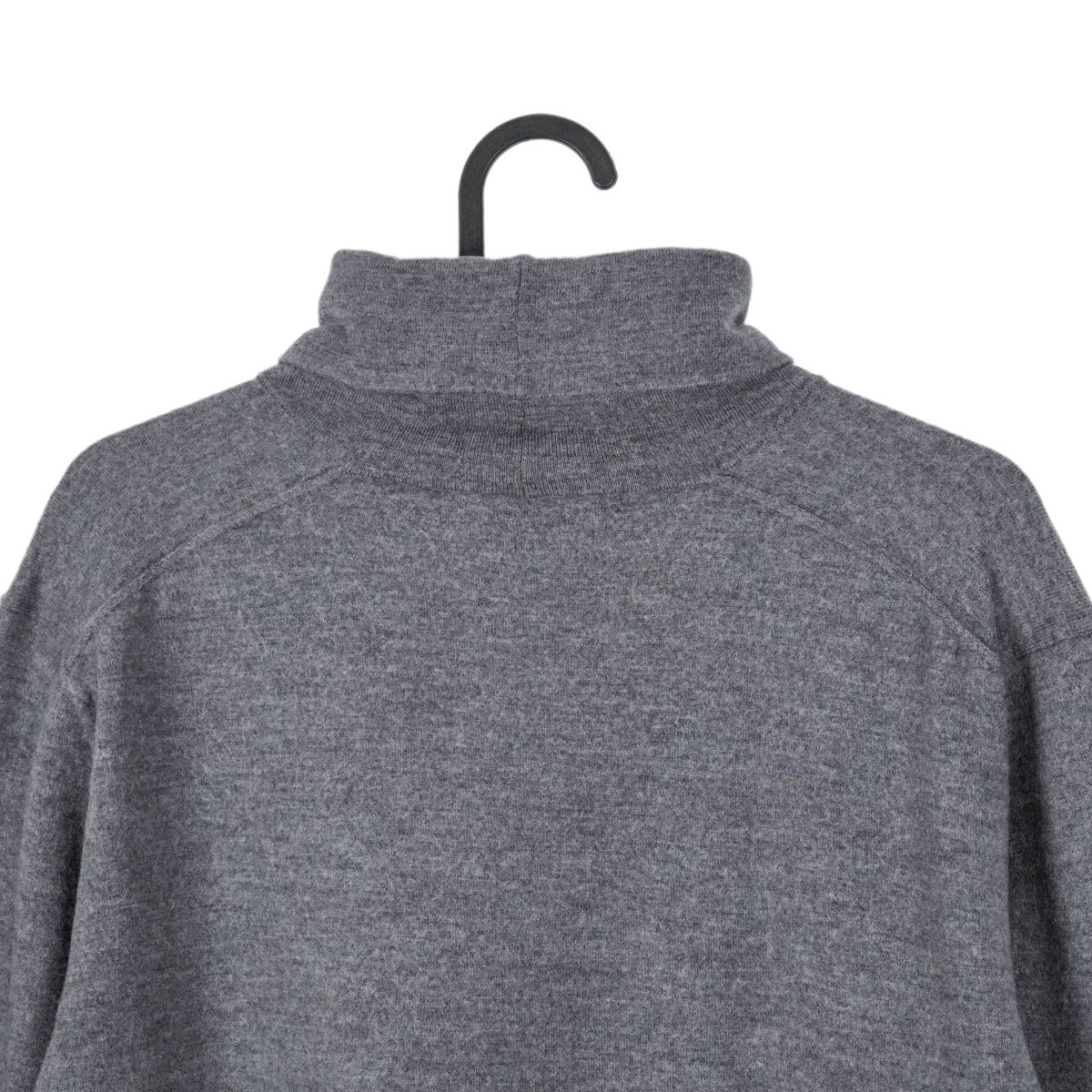 Acne Studios Gray Wool Blend Knit Roll Neck Collar Sweater — photo 5