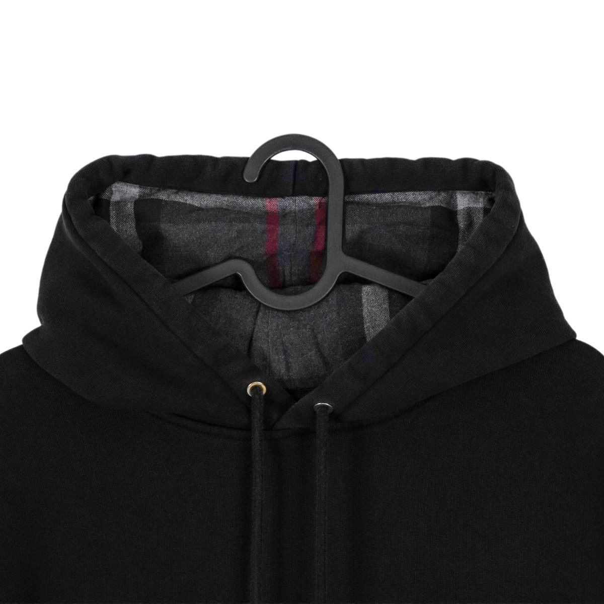 Burberry Claredon Black Embroidered Logo Hoodie Sweatshirt — photo 2