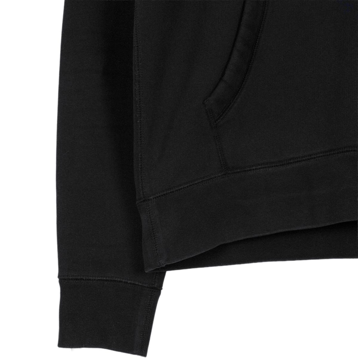 Burberry Claredon Black Embroidered Logo Hoodie Sweatshirt — photo 6