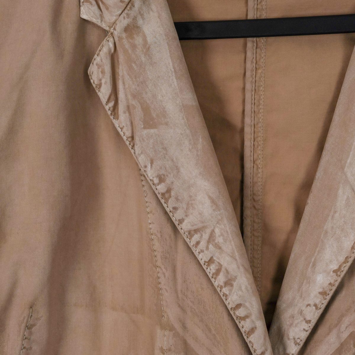 Vintage Prada Sport Beige Garment Dyed Logo Blazer Jacket — photo 9