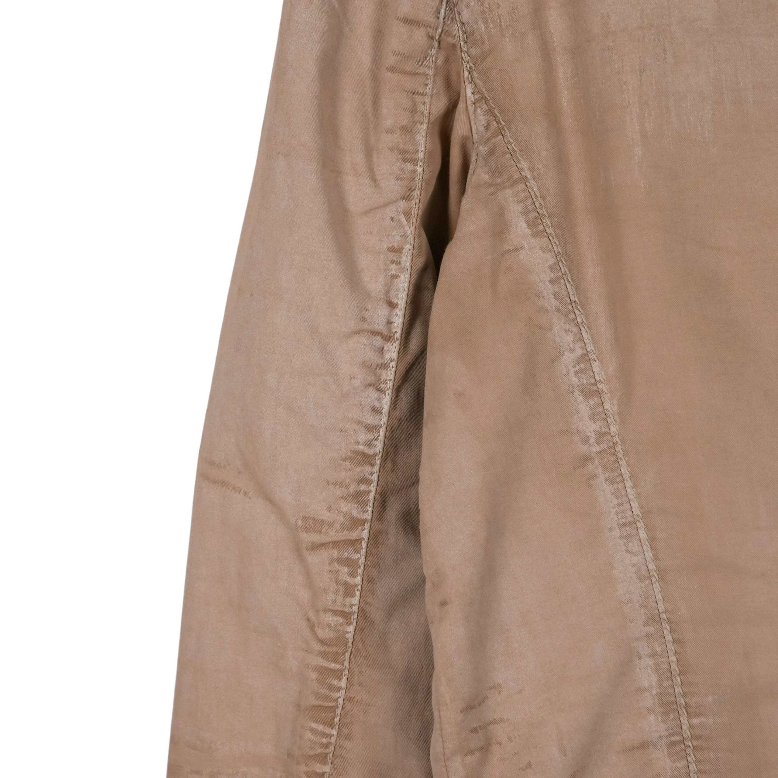 Vintage Prada Sport Beige Garment Dyed Logo Blazer Jacket — photo 12
