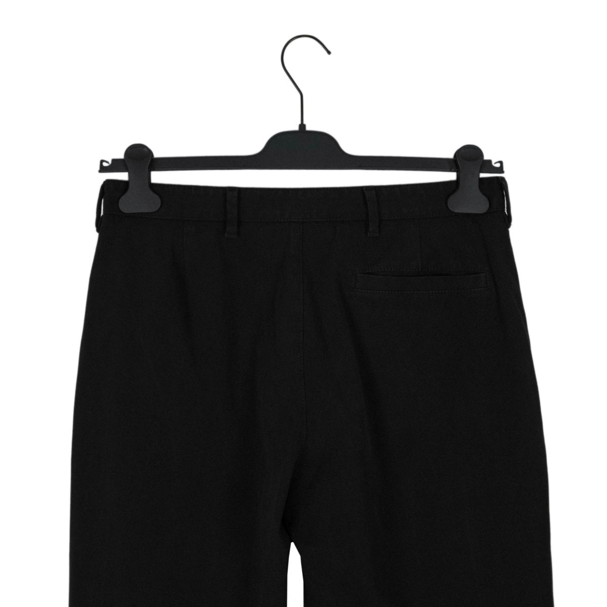 Prada Linea Rossa Black Stretch Tab Logo Trousers Pants — photo 4
