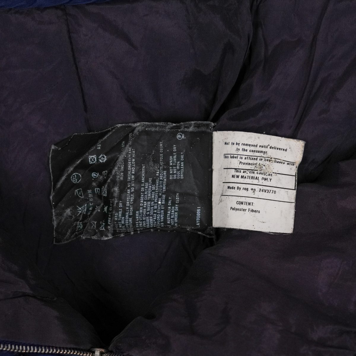 Vintage Prada Sport Y2K Blue Quilted Padded Nylon Mini Skirt — photo 10