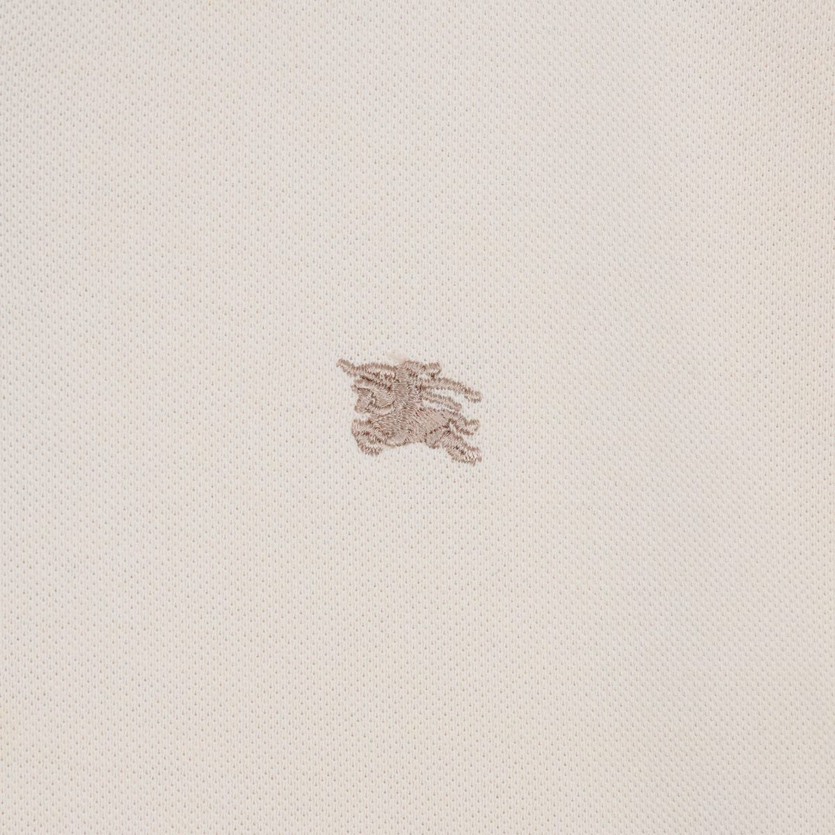 Burberry London Beige Nova Check Embroidered Logo Polo Shirt — photo 5