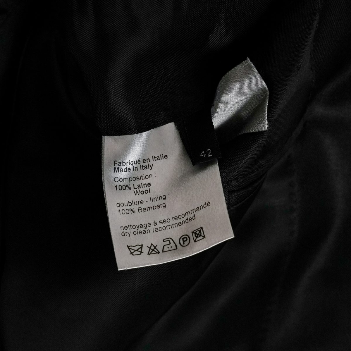 Dior Homme 2006 Hedi Slimane Japan Wool Formal Blazer Jacket — photo 10