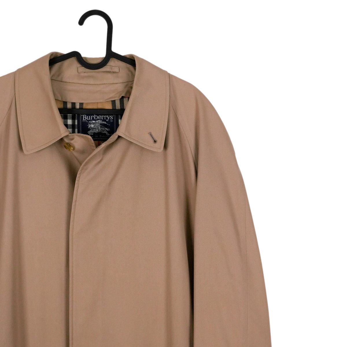 Burberrys Prorsum Beige Nova Check Long Rain Coat Jacket — photo 4