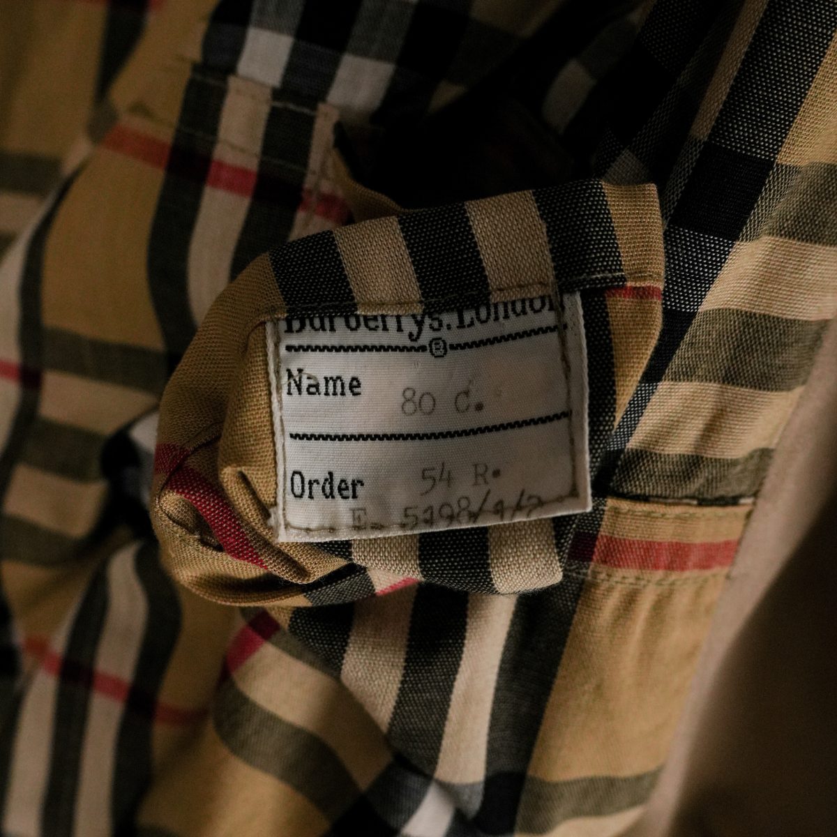 Burberrys Prorsum Beige Nova Check Long Rain Coat Jacket — photo 12