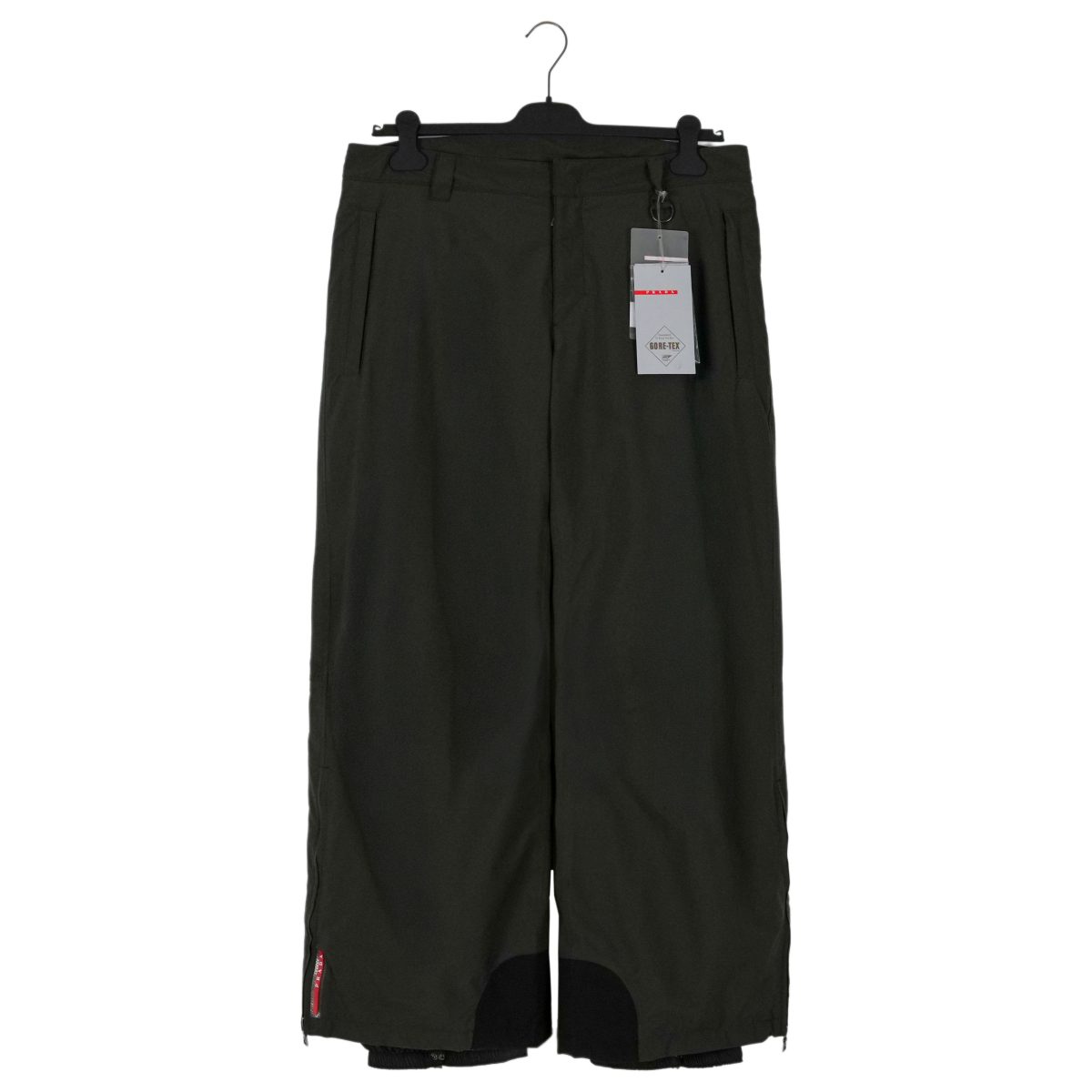 Prada Linea Rossa Dark Green Gore Tex Ski Trousers Pants