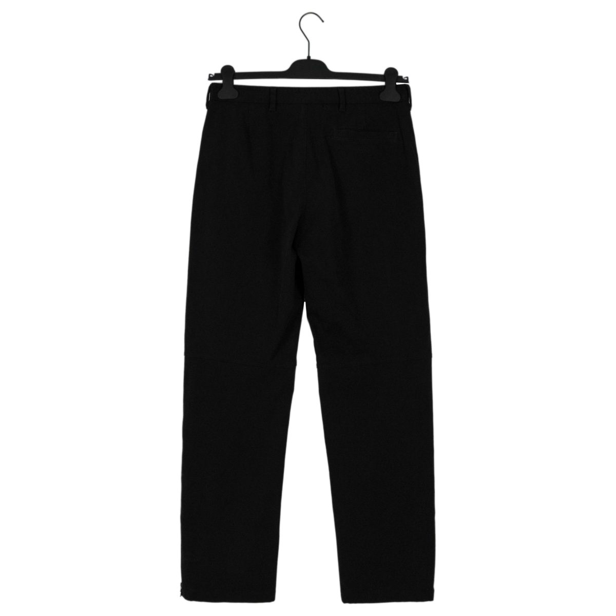 Prada Linea Rossa Black Stretch Tab Logo Trousers Pants — photo 2