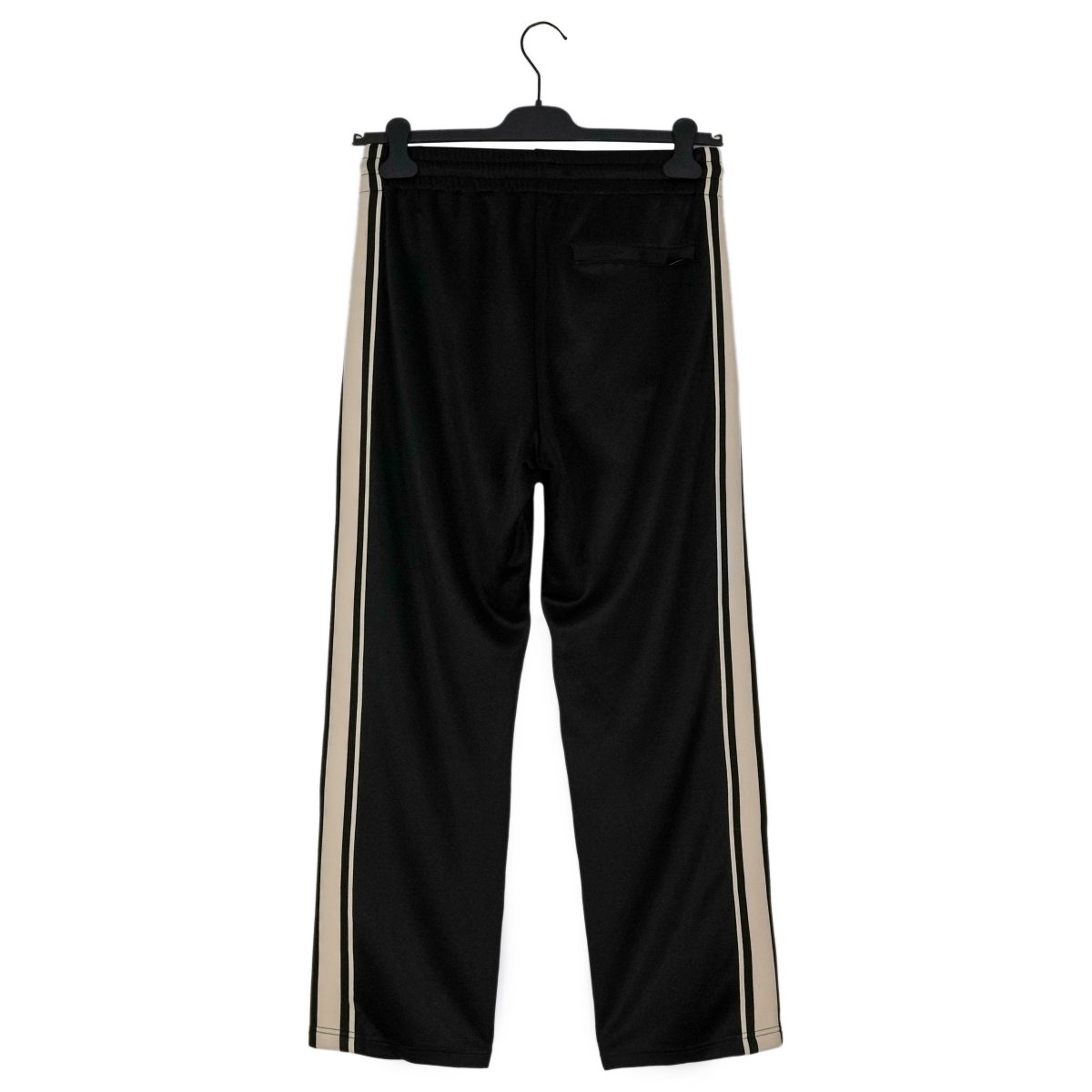 Celine Paris Black Wool Blend Side Stripe Logo Track Pants — photo 2