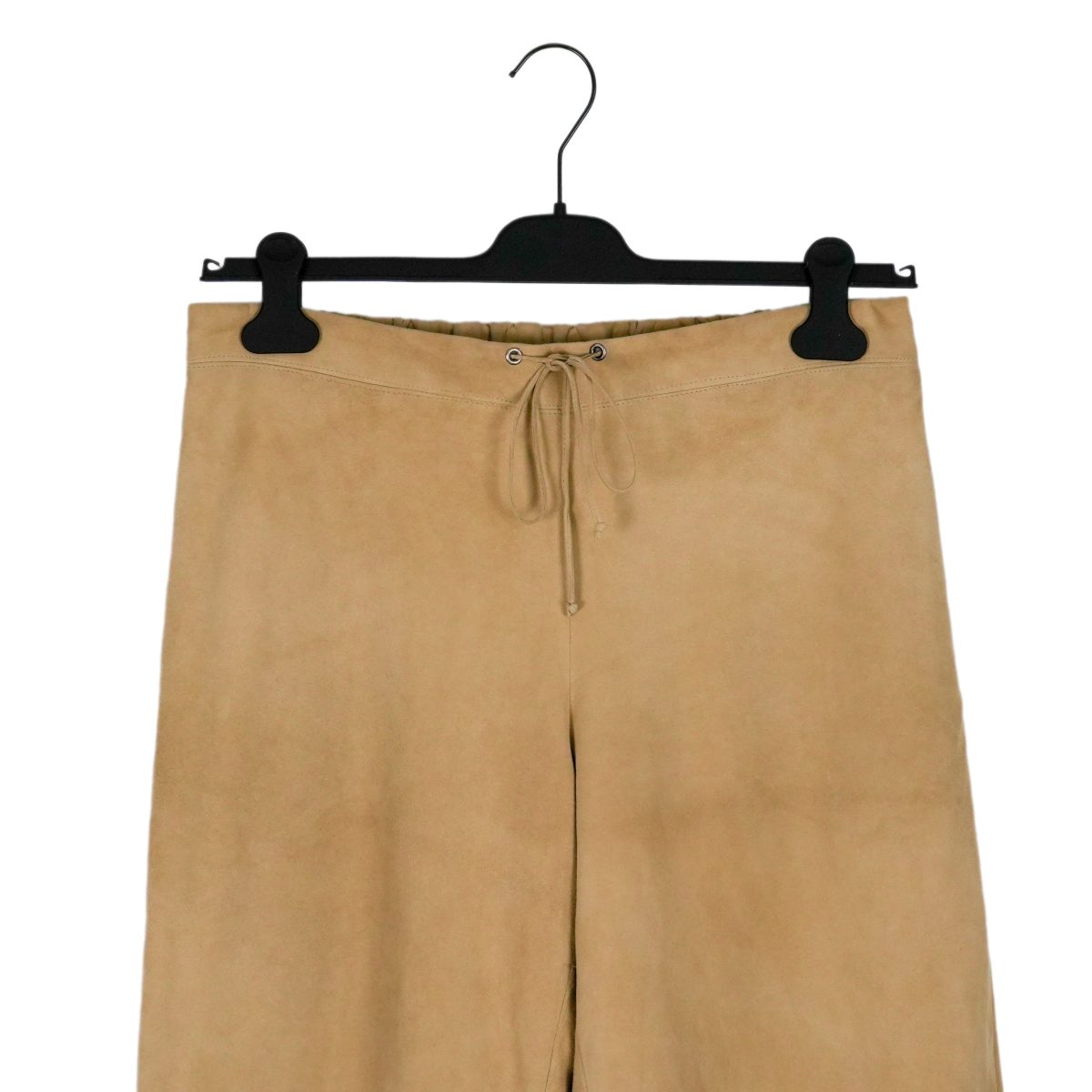 Polo Sport Ralph Lauren Beige Suede Leather Trousers Pants — photo 3