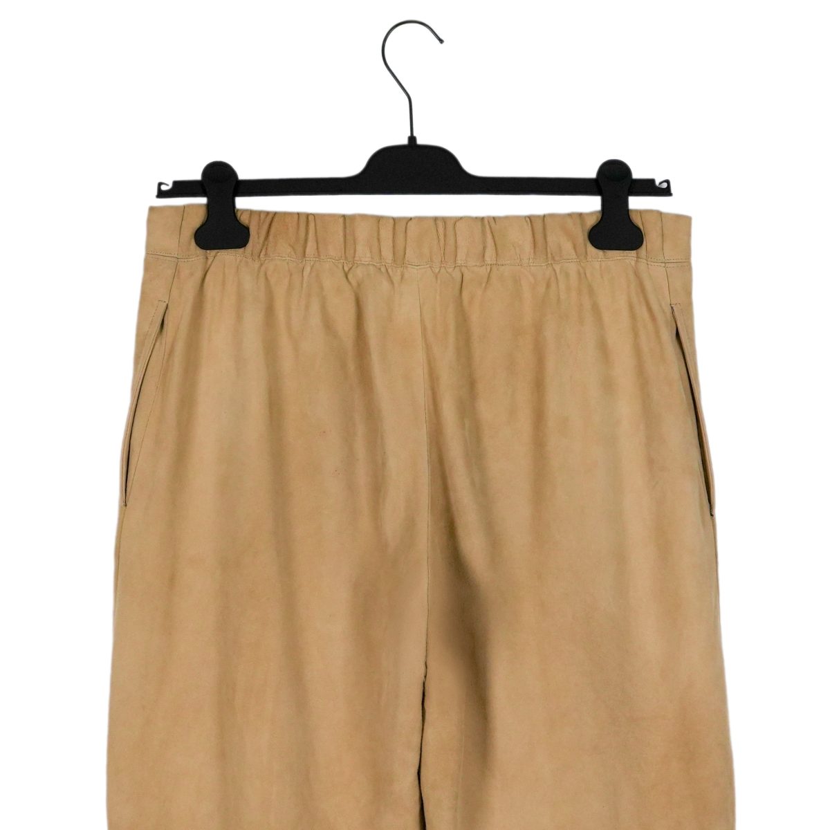 Polo Sport Ralph Lauren Beige Suede Leather Trousers Pants — photo 4