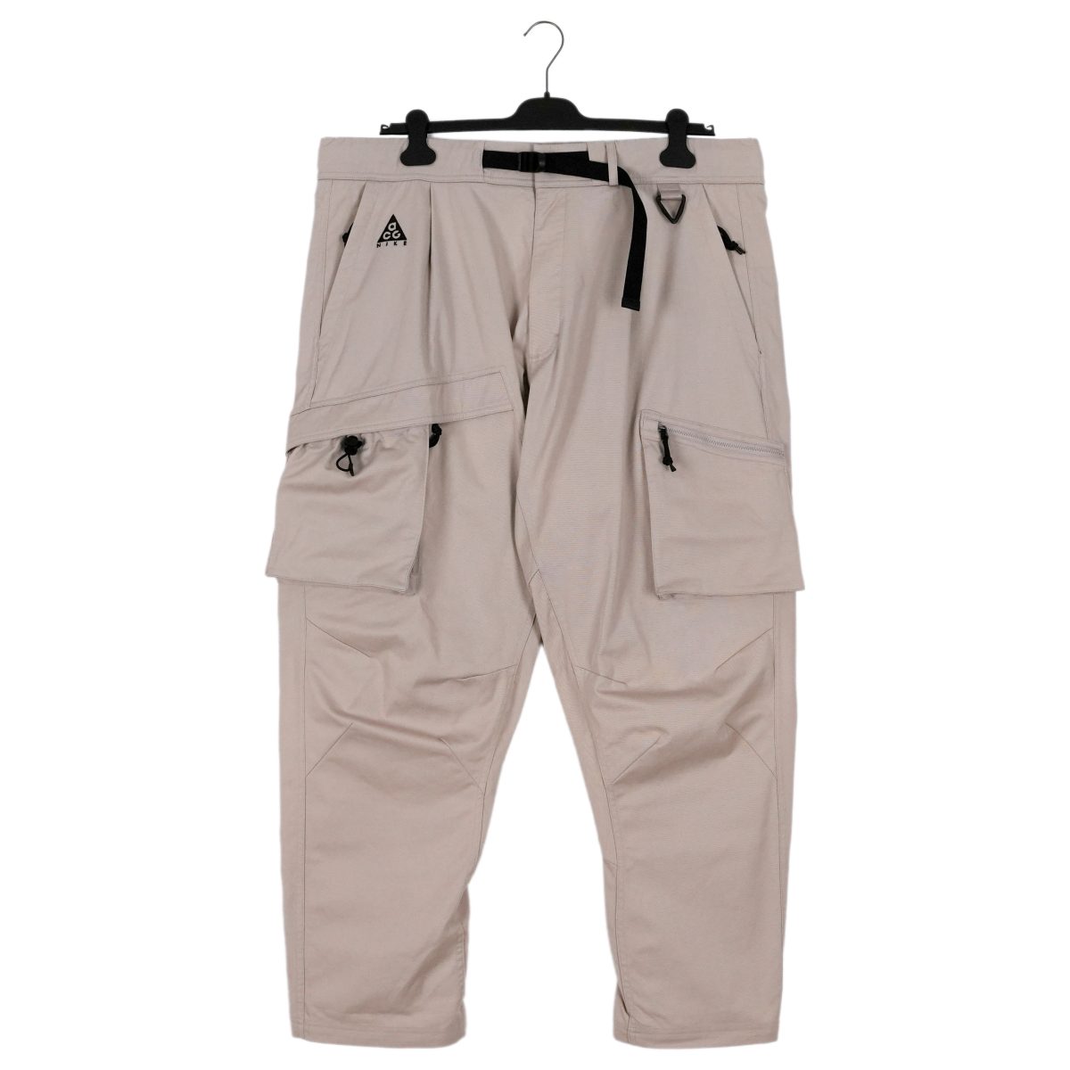 Nike ACG Beige Tech Multi Pocket Logo Cargo Trousers Pants
