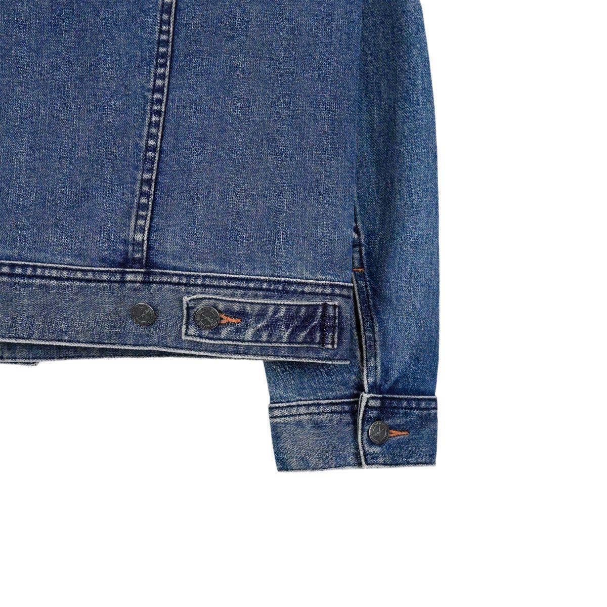 A.P.C. Rue Madame Paris Blue Denim Button Trucker Jacket — photo 7