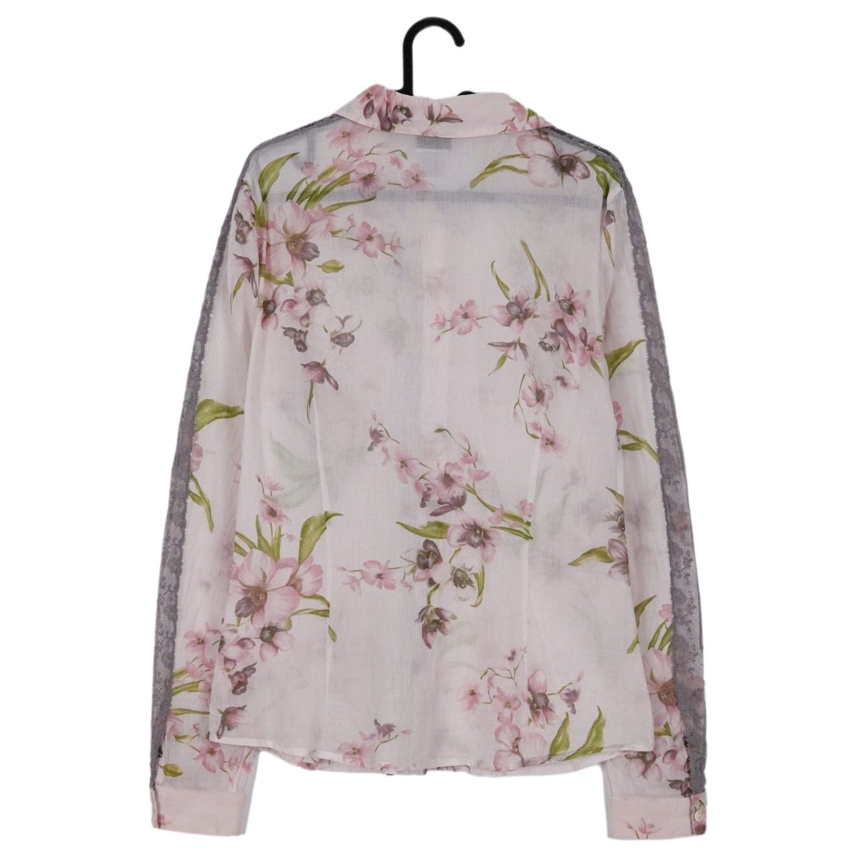Vintage Dolce Gabbana Pink Floral Print Womens Pastel Shirt — photo 2