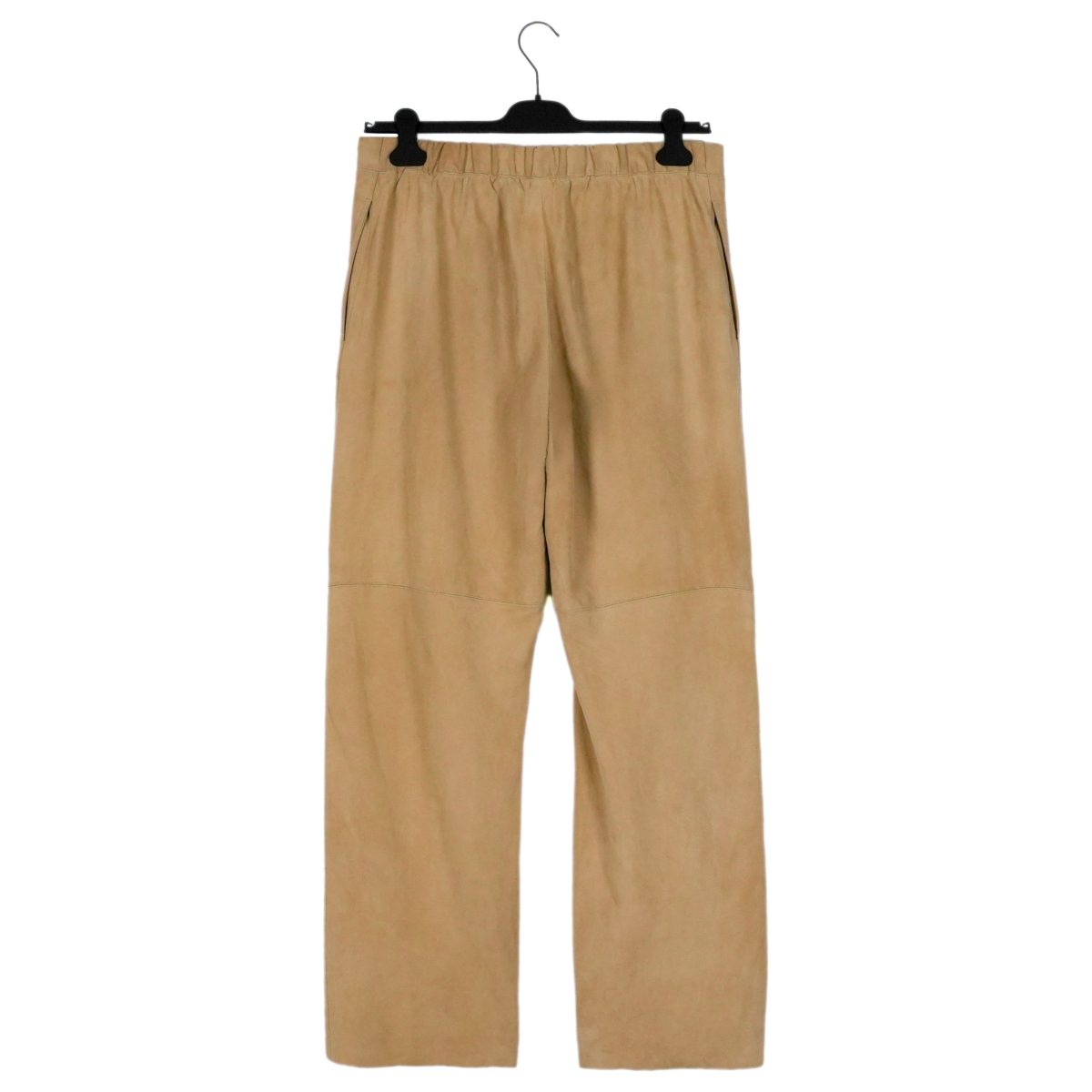 Polo Sport Ralph Lauren Beige Suede Leather Trousers Pants — photo 2