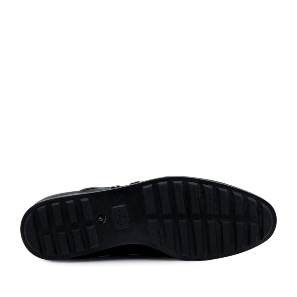 Vintage Gucci Tom Ford Era Black Leather Dress Oxford Shoes — photo 6