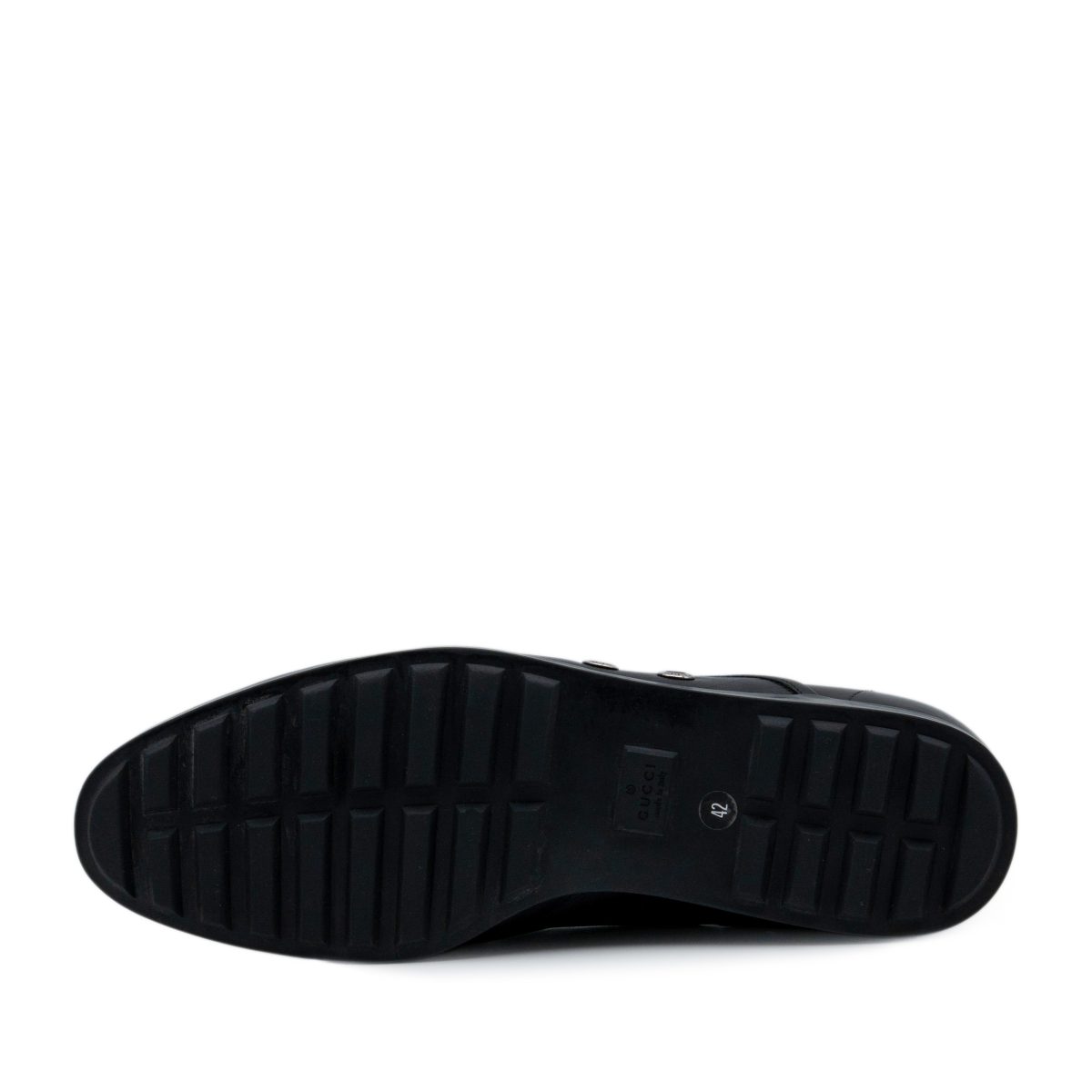Vintage Gucci Tom Ford Era Black Leather Dress Oxford Shoes — photo 5