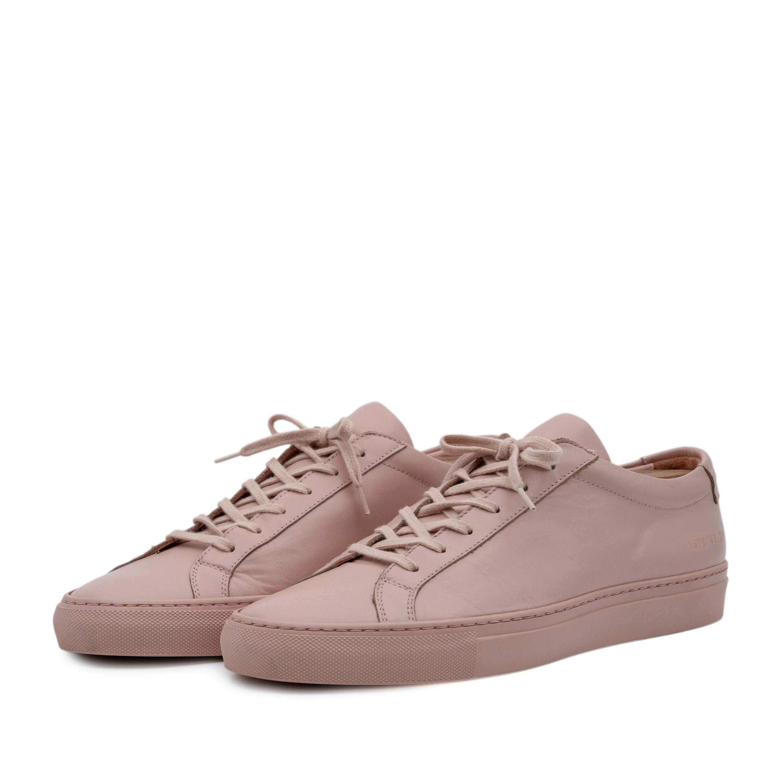 Common Projects Achilles Low Blush Pink Leather Sneakers