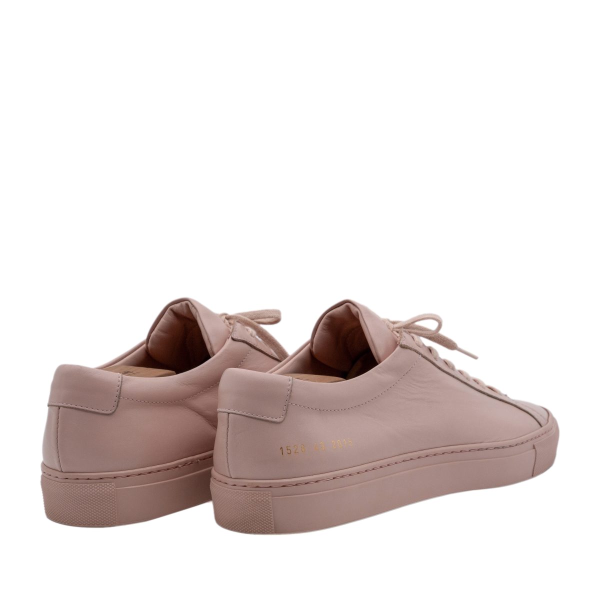 Common Projects Achilles Low Blush Pink Leather Sneakers — photo 4