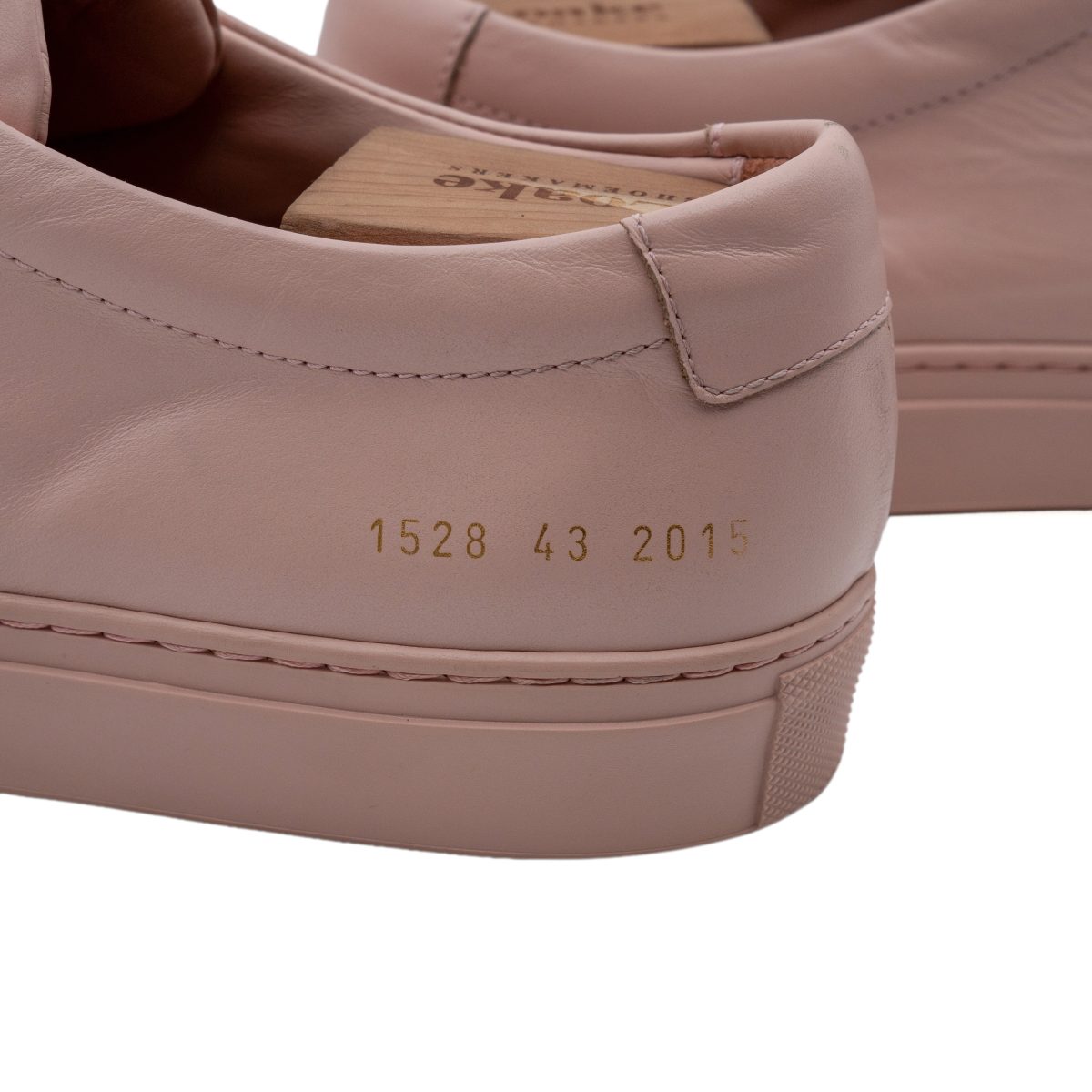 Common Projects Achilles Low Blush Pink Leather Sneakers — photo 7