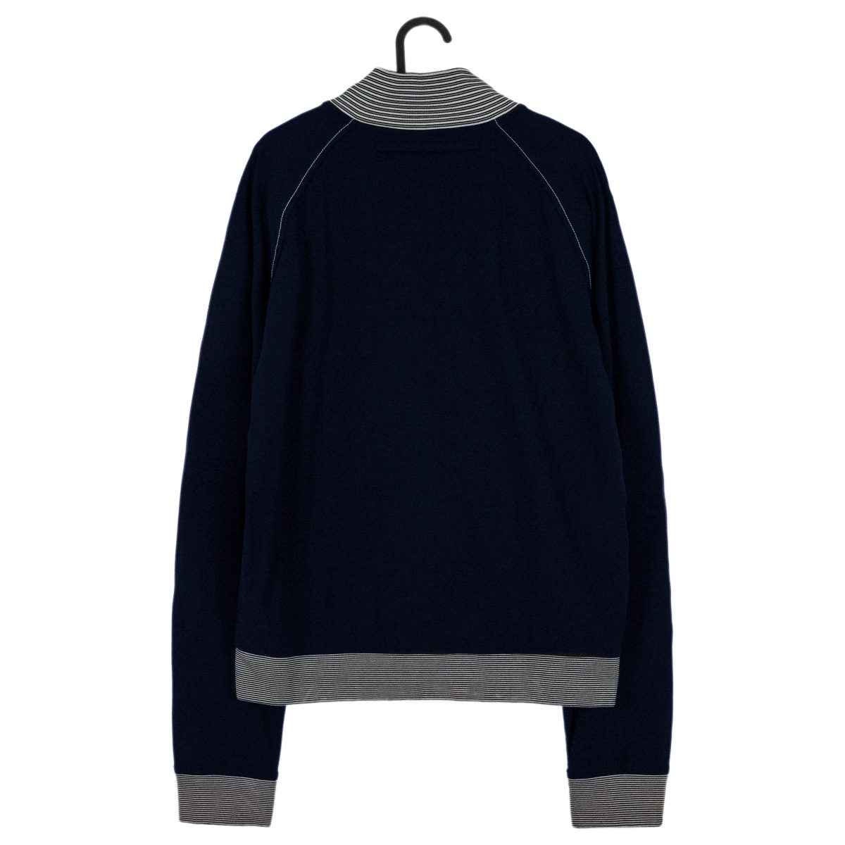 Prada Sport Linea Rossa Navy Striped Logo Zip Track Jacket — photo 2