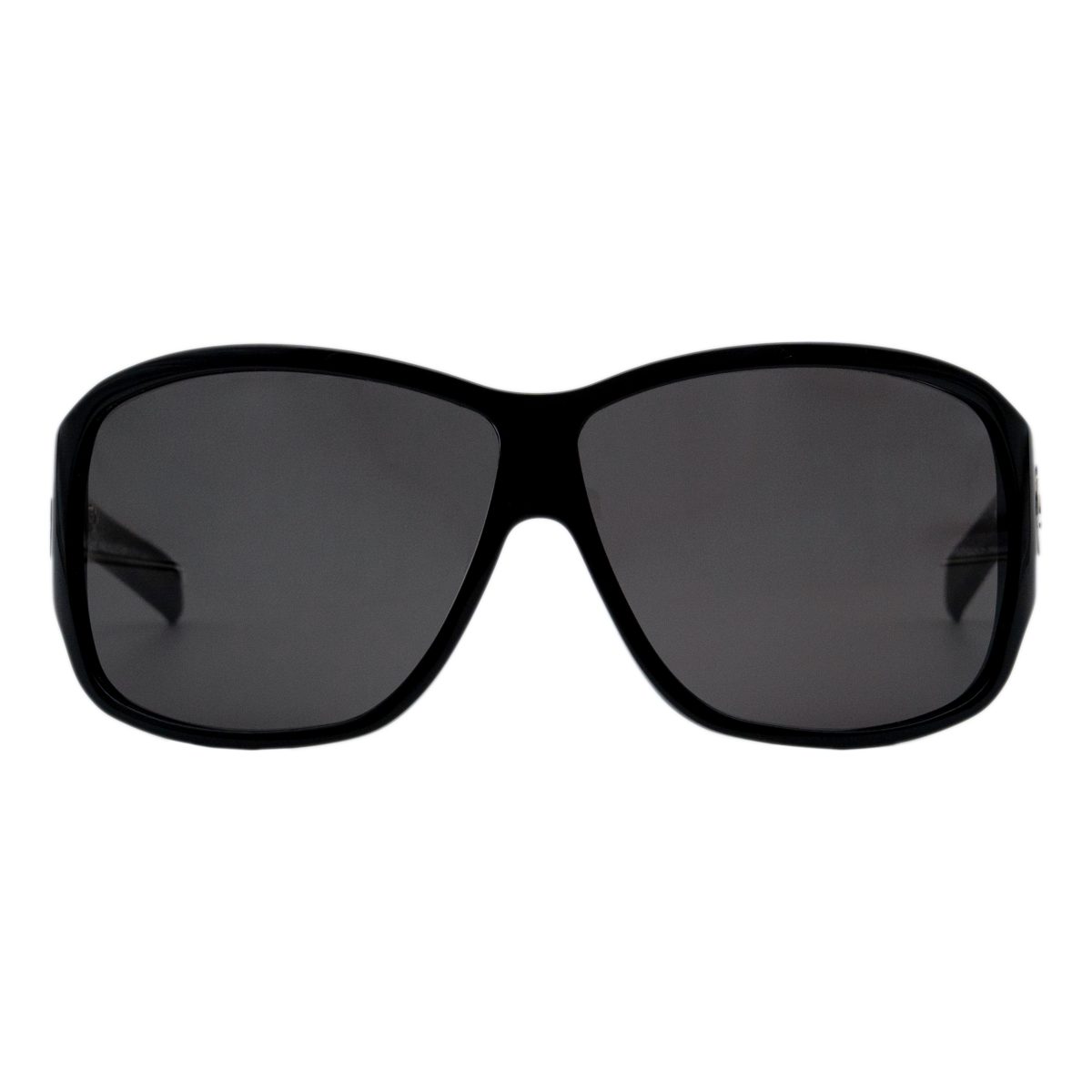 Gucci GG 2537 Black Oversized Wrap Silver Logo Sunglasses — photo 2
