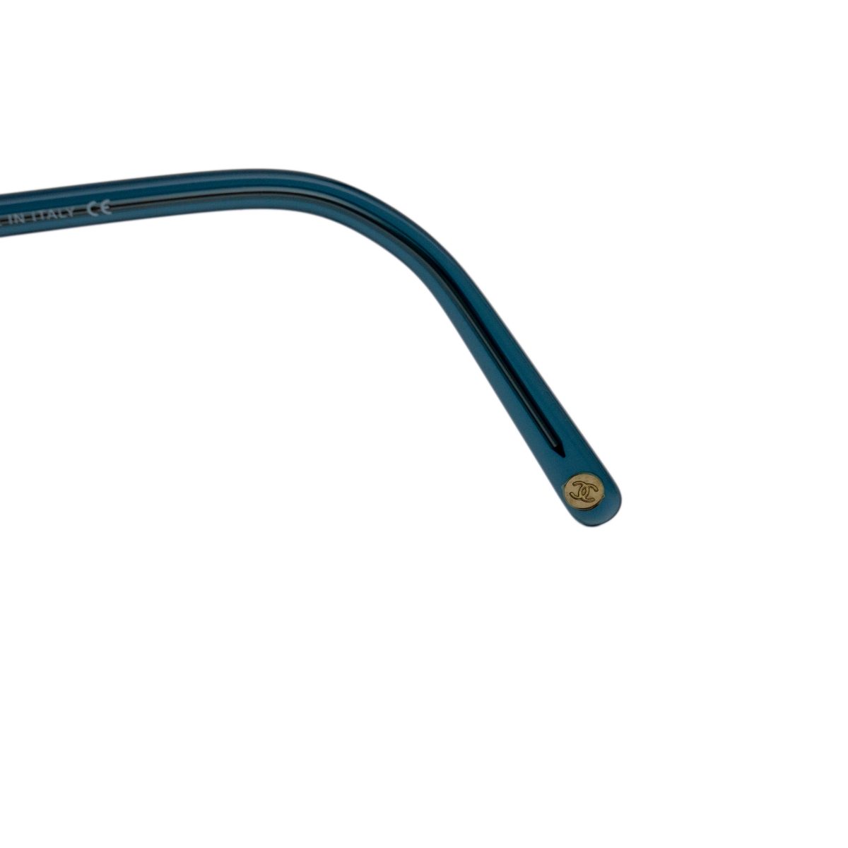 Chanel 4027 Silver Rimless Gradient CC Logo Y2K Sunglasses — photo 7