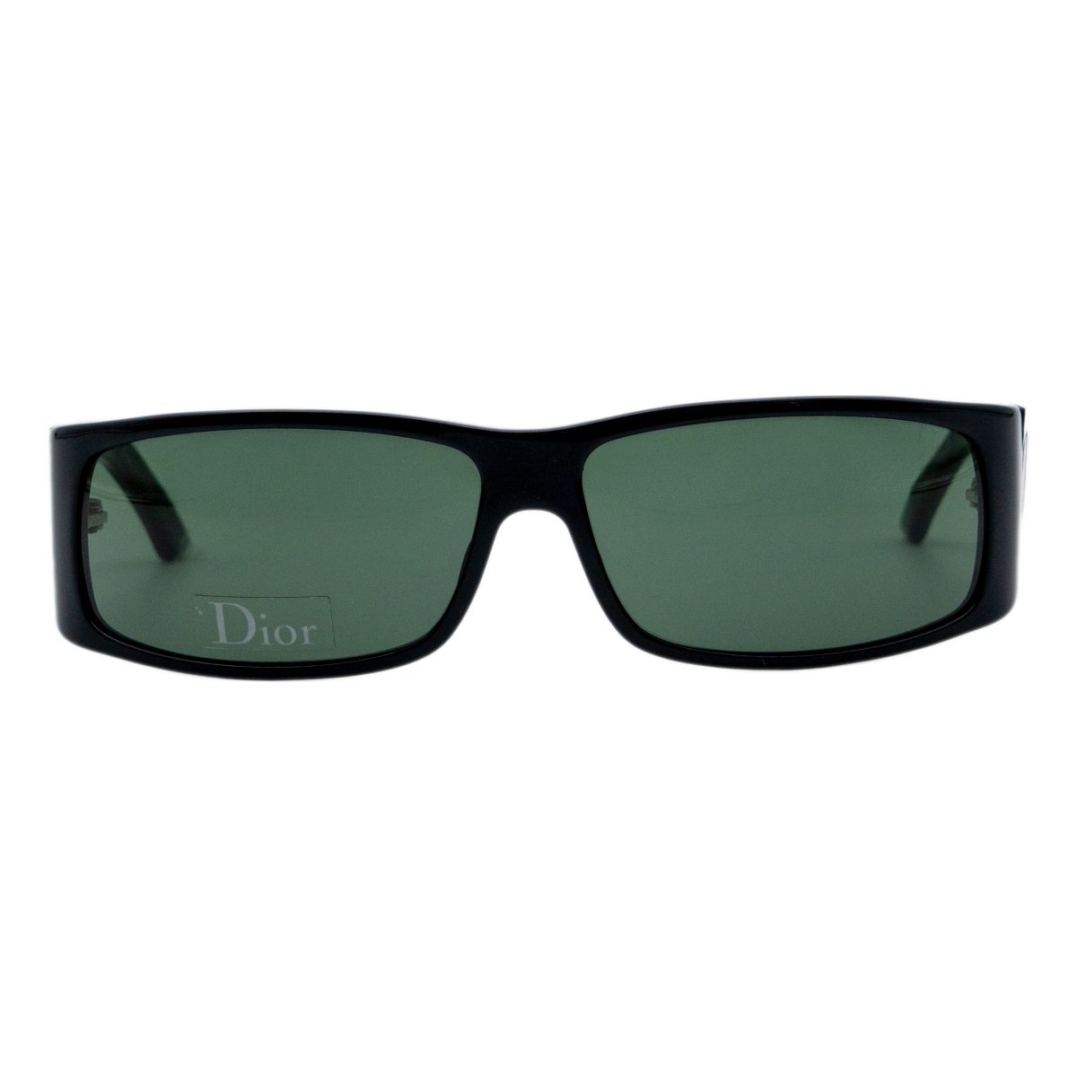 Vintage Dior Your Dior 2 Black Rectangular Logo Sunglasses — photo 2