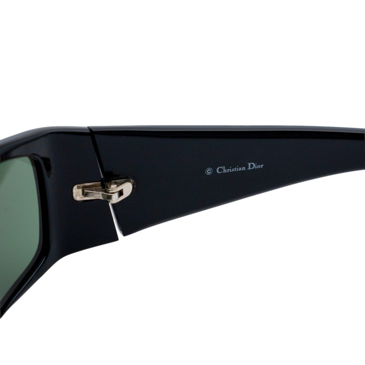 Vintage Dior Your Dior 2 Black Rectangular Logo Sunglasses — photo 5