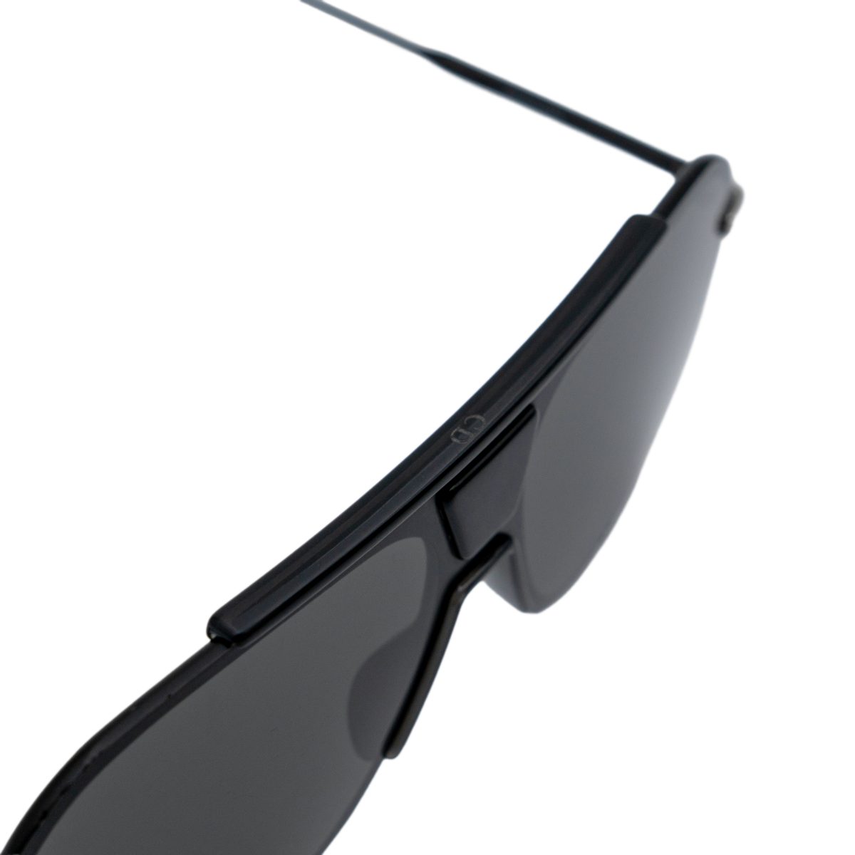 Dior Homme 0224S Black Metal CD Logo Aviator Sunglasses — photo 7