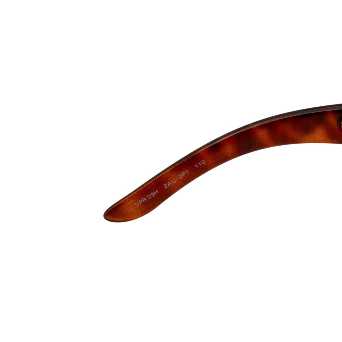 Prada SPR 09H Tortoise Brown Gold Shield Logo Y2K Sunglasses — photo 8