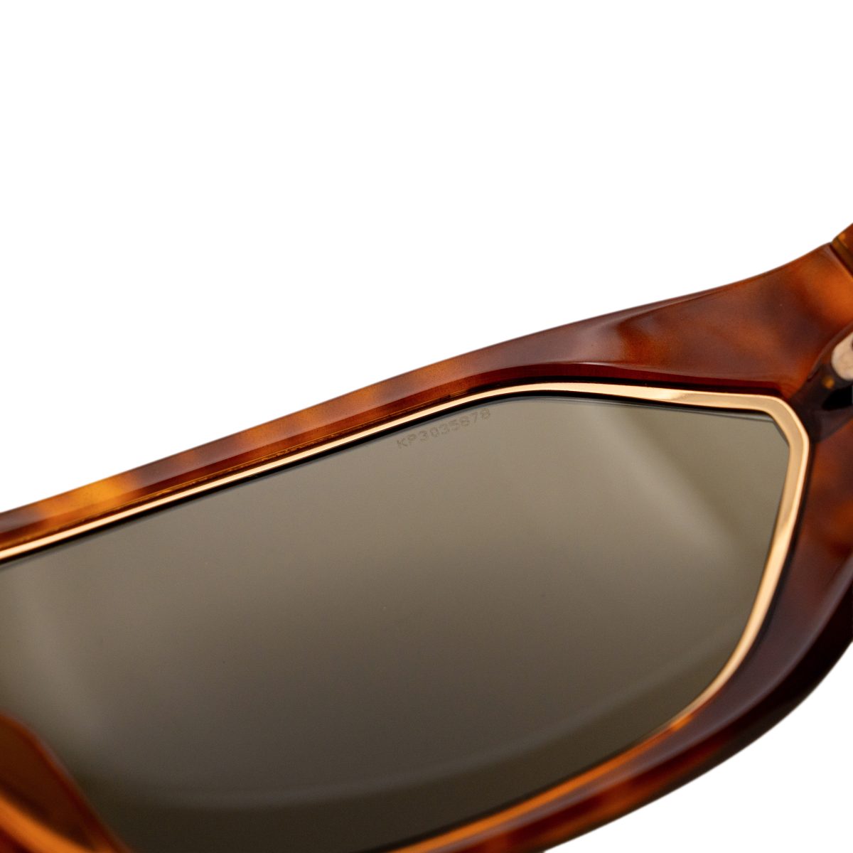 Prada SPR 09H Tortoise Brown Gold Shield Logo Y2K Sunglasses — photo 6