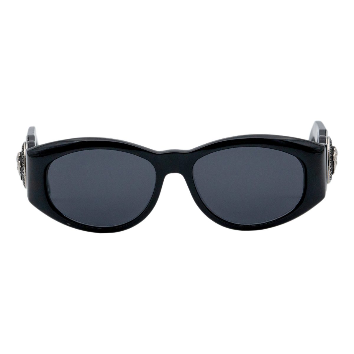 Vintage Gianni Versace MOD 424 Black Medusa Logo Sunglasses — photo 2