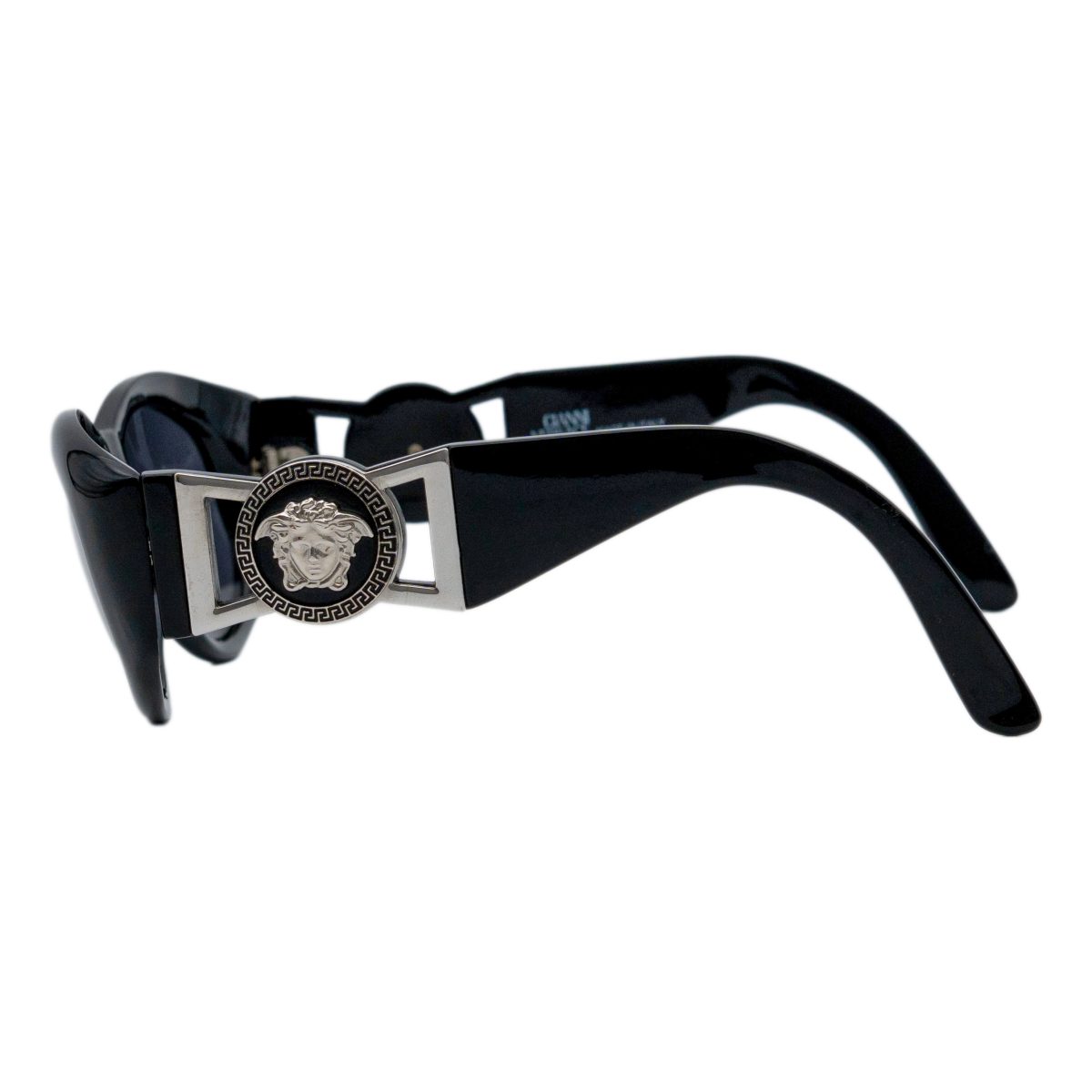 Vintage Gianni Versace MOD 424 Black Medusa Logo Sunglasses — photo 3