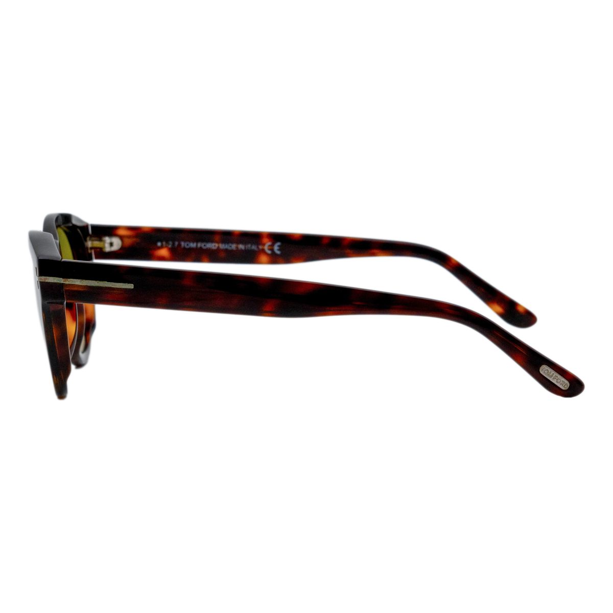 Tom Ford Bryan 02 Tortoise Brown Round Logo Y2K Sunglasses — photo 3