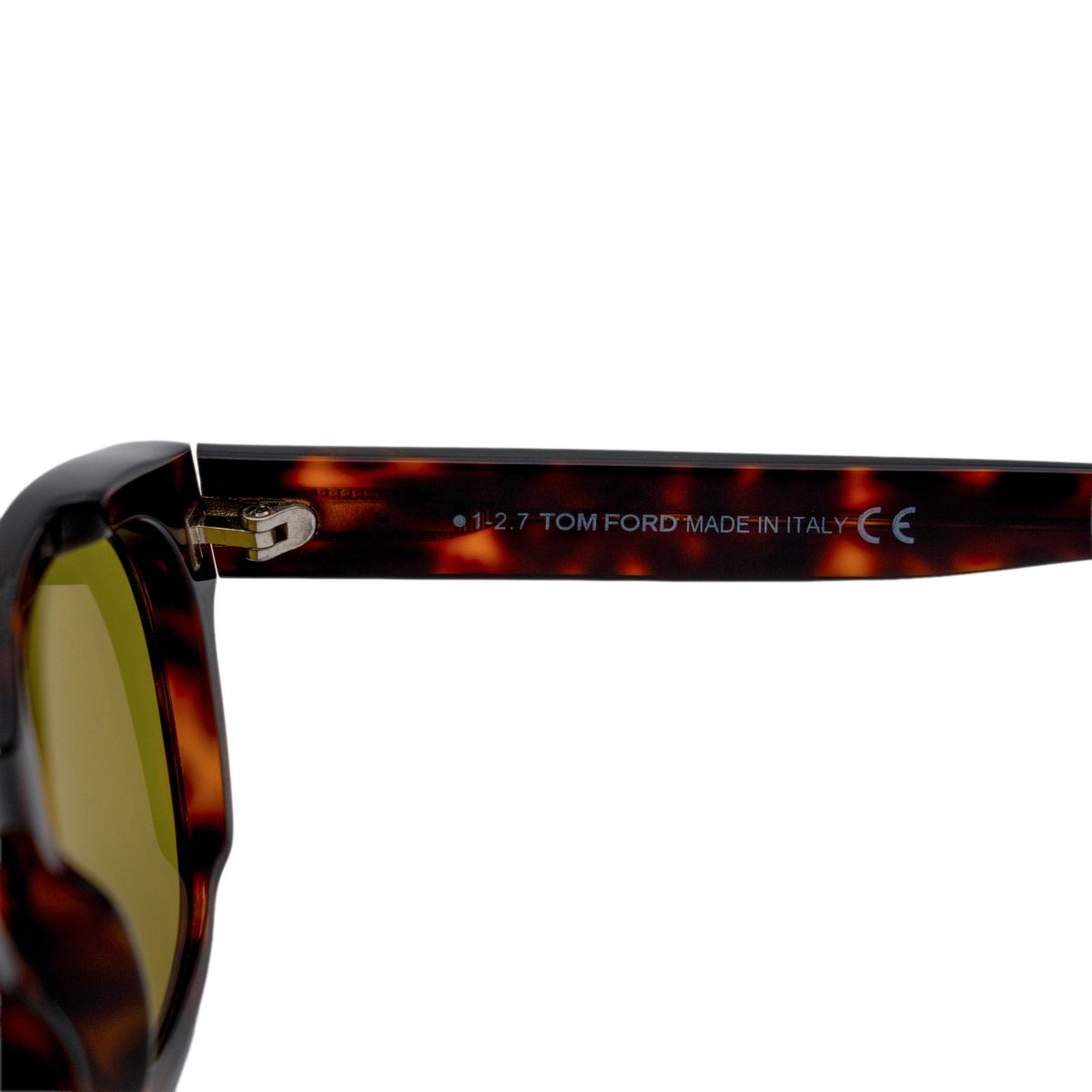 Tom Ford Bryan 02 Tortoise Brown Round Logo Y2K Sunglasses — photo 5